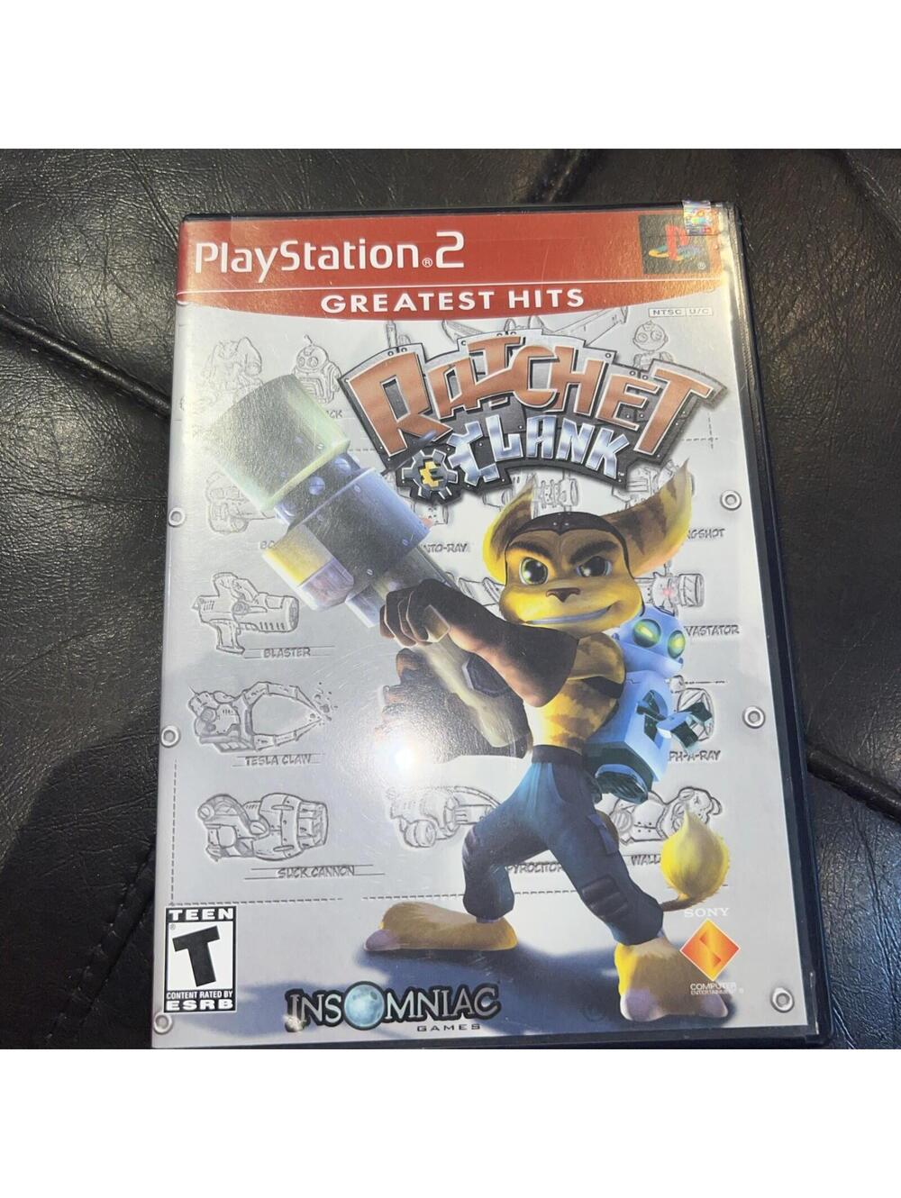 PS2 Ratchet & Clank (Sony PlayStation 2, 2002) No Manual! TESTED